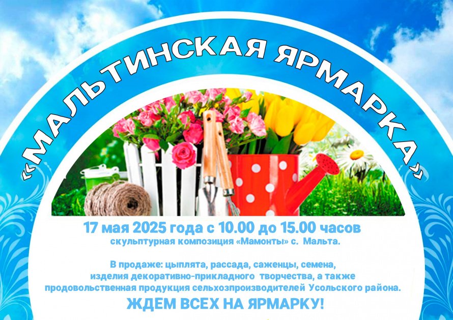 ПРИГЛАШАЕМ ГОСТЕЙ И ЖИТЕЛЕЙ ПОСЕТИТЬ МАЛЬТИНСКУЮ ЯРМАРКУ!