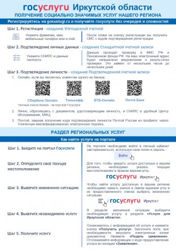 Получение услуг через Единый портал государственных сервисов