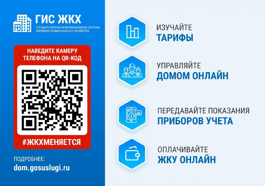 Информация о государственной информационной системе жилищно- коммунального хозяйства (ГИС ЖКХ)